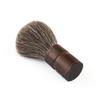Angoily 2pcs Beard Brush for Men Mustache Cleaning Tool Wooden Handle Hair Shave Brush for Men view 2