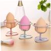 Angoily 2pcs Makeup Sponge Holder for Easy Drying and Storage Powder Puff Stand Rack Purple Beauty Shelf Tool for Organizing Cosmetics view 2