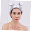 Angoily 3pcs Hair Towel Wrap Soft Hair Drying Cap Fast Absorbent Coral Fleece for Home Hotel view 2