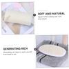 NOLITOY 12pcs Natural Loofah Exfoliating Body Brush for Gentle Scrubbing Bathing Towels for Daily Use Includes Cylindrical and Flat Towels for Skin Care and Relaxation view 3