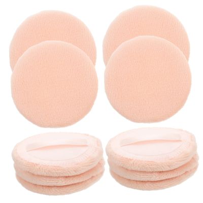 Didiseaon 30pcs Powder Puff Cotton Round Pads Face Makeup Supplies Powder Ribbon