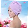 DOITOOL 2pcs Microfiber Hair Drying Towel for Fast Drying Lightweight Hair Wrap Ultra-Absorbent Turban Style for Shower and Daily Use view 2