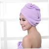 DOITOOL 2pcs Microfiber Hair Drying Towel for Fast Drying Lightweight Hair Wrap Ultra-Absorbent Turban Style for Shower and Daily Use view 3