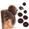 DOITOOL 2pcs Hair Donut Bun Maker Styling Tools Hair U-shaped Clips for Neat Ballerina Bun for Dance and Everyday Use view 3