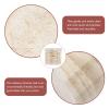 Didiseaon 22pcs Soft Loofah Exfoliating Sponges Makeup Remover Pads for Face Washable Skin Care Cleansing Pads view 2
