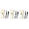 Beavorty 9pcs Men Precision Beard Scissors Mustache Trimming Kit Stainless Steel Scissors for Beard Grooming for Professionals Amateurs view 1