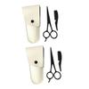 Beavorty 6pcs Beard Scissors Mustache Scissors Set for Men Grooming Kit Barber Shop Home Diy view 1
