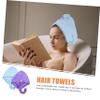 Angoily 2pcs Drying Bath Hair Quick-Drying Water-Absorption Convenient Fast Towels Practical view 4