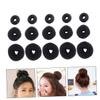 Angoily Donut Bun Maker Set Hair Bun Tool for Boys and Girls Elastic Hair Ties view 3