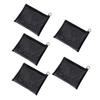 10 Pcs Mesh Cosmetic Bag Makeup Bags Mesh Toiletry Pouch Travel Three Piece Suit Korean, Blackx3pcs, 21x16cmx3pcs view 1