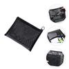 10 Pcs Mesh Cosmetic Bag Makeup Bags Mesh Toiletry Pouch Travel Three Piece Suit Korean, Blackx3pcs, 21x16cmx3pcs view 4