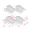DOITOOL 200pcs Makeup Brush Covers Protector Reusable Plastic Net Sleeves for Brush Mesh Covers for Travel view 4