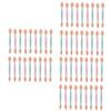 Didiseaon 3sets Double-ended Eyeshadow Random Dual-sided Brushes for Easy Eye Makeup Application and Blending and Skin-friendly Design view 1