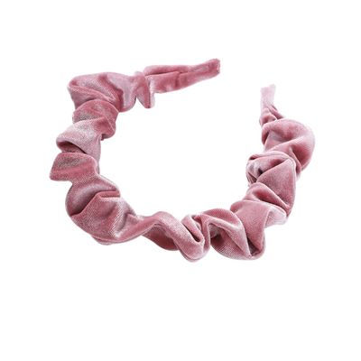 NOLITOY Elegant Velour Headband for Women Folds Hair Hoop Soft for Parties Weddings and Everyday Style