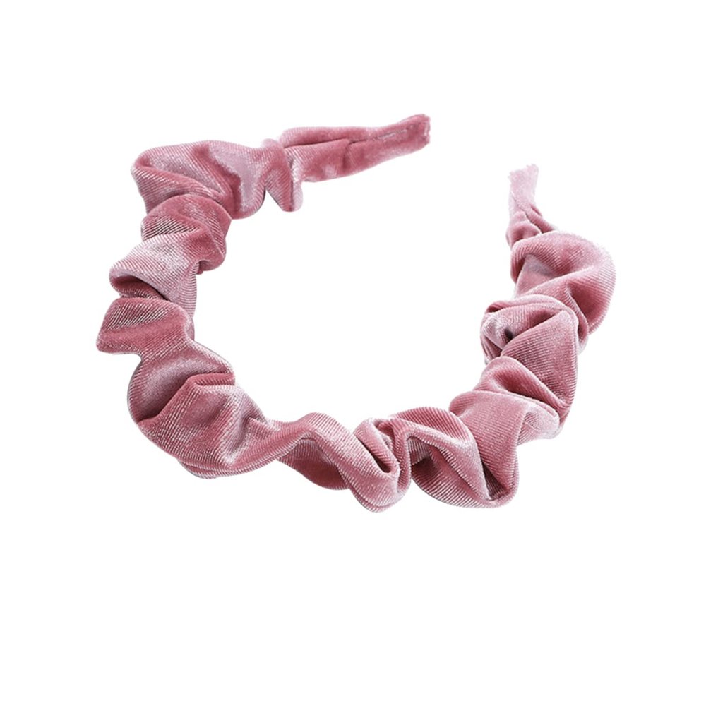NOLITOY Elegant Velour Headband for Women Folds Hair Hoop Soft for Parties Weddings and Everyday Style