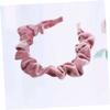 NOLITOY Elegant Velour Headband for Women Folds Hair Hoop Soft for Parties Weddings and Everyday Style view 3