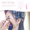 balacoo 6sets Professional Eyebrow Stencil Replaceable Templates Portable Brow Stencils Essential Makeup Tool view 3