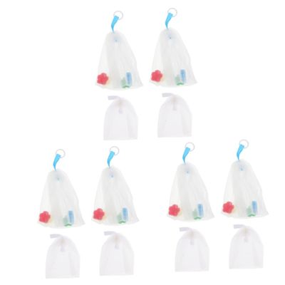 Didiseaon 12pcs Foaming Maker Net for Bar Soap Exfoliating Soap Net Bag Hand Saver Hanging Foamer Cup Cleansing Foaming Sack
