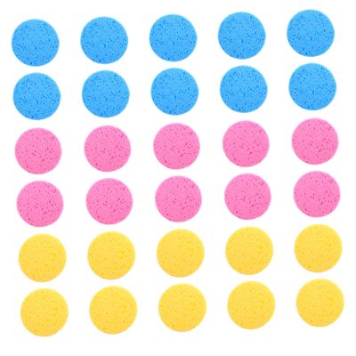 Didiseaon 60pcs Reusable Makeup Removal for Face Cleansing Exfoliating Sponges Gentle Exfoliation