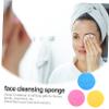 Didiseaon 60pcs Reusable Makeup Removal for Face Cleansing Exfoliating Sponges Gentle Exfoliation view 3