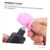NOLITOY 400pcs Eyelash Glue Cleaning Wipes Pink Grafting Pads for Efficient Salon Use Prevents Clogging for Eyelash Extensions view 4