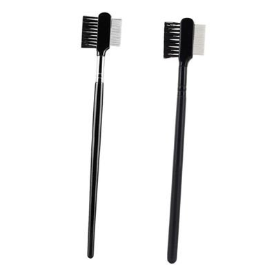 NOLITOY 2pcs Makeup Eyebrow Brush and Comb Lash Girl's Beauty Tool Face Makeup Accessory