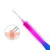 2 Pcs Precision Tweezers Set Fine Point Tweezers Ingrown Hair Tweezers for Women and Men Facial Brow Nose Chin Hair Removal Extra Thin Tweezers Precision Stainless Steel Facial Hair Remover view 3