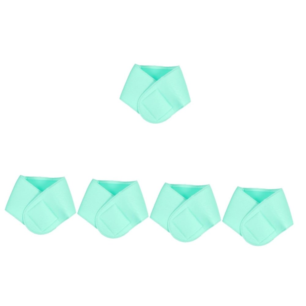 Gatuida 5pcs Cervical Fixation Tape Neck Strip Moisturizing Pad for Neck Green Composite Sponge