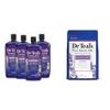 Dr Teal's Foaming Bath with Pure Epsom Salt, Sleep Blend with Melatonin & Epsom Salt Soaking Solution, Soothe & Sleep, Lavender, 3lbs (Packaging May Vary) view 1