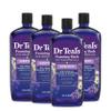 Dr Teal's Foaming Bath with Pure Epsom Salt, Sleep Blend with Melatonin & Epsom Salt Soaking Solution, Soothe & Sleep, Lavender, 3lbs (Packaging May Vary) view 2