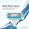 Schick Hydro Silk Sensitive Skin Razor for Women With 5 Moisturizing Razor Blade Refills & Moisturizing Razor Blade Refills for Women with Shower Hanger, 6 Count (Pack of 1) view 4