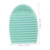 Beatifufu Makeup Brush Cleaning Mat Beauty Brush Cleaner Brush Egg Shape for Efficient Cleaning view 4