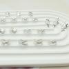 100 pcs Silver Cuff Beads for Hair Loc Hair Jewelry for Braids Accessories for Women Silver Clips for Braids Hair Dreadlocks view 3