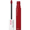 MAYBELLINE Super Stay Matte Ink Liquid Lipstick Makeup, Long Lasting High Impact Color & Color Sensational Shaping Lip Liner with Self-Sharpening Tip, Brick Red, Red, 1 Count view 2