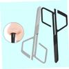 Angoily Stainless Steel Nose Hair Scissors and Eyebrow Trimmer Safe Durable Grooming Shears for Men and Women Black Easy to Use Resistant Compact Design for Precise Hair Shaping view 4