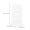 Luxshiny 2pcs Acrylic Lipstick Organizer Clear Makeup Storage Display Case for Lip Gloss and Lipstick Compact and Stylish Holder for Vanity and Desktop view 2