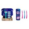 Schick Hydro Silk Sensitive Skin Razor for Women With 5 Moisturizing Razor Blade Refills & Touch-Up Exfoliating Dermaplaning Tool, Face & Eyebrow Razor view 1
