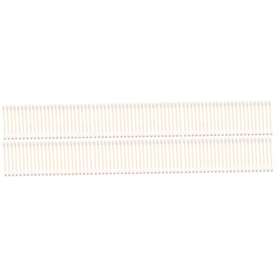 FRCOLOR 900pcs Cotton Stick Double Head Reusable Organic Cotton Swabs for Makeup Cleaning Skin Wound
