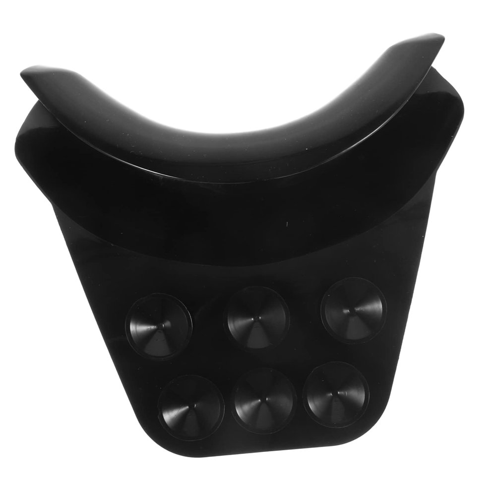 Beatifufu Shampoo Bowl Neck Pillow Suction Cup Hair Washing Neck Rest Silicone Salon Supply