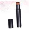 FRCOLOR 3pcs Reversible Makeup Foundation Brush Soft Dense Rayon Portable Plastic Handle for Cosmetics view 4