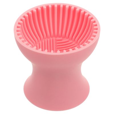 NOLITOY Travel Size Makeup Brushes Makeup Brush Cleaning Bowl Silicone Brush Cleaning Mat Portable Travel Brush Washing Tool for Art Brush Cosmetic Sponge Makeup Brush Sponge