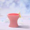 NOLITOY Travel Size Makeup Brushes Makeup Brush Cleaning Bowl Silicone Brush Cleaning Mat Portable Travel Brush Washing Tool for Art Brush Cosmetic Sponge Makeup Brush Sponge view 2