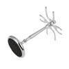 Beavorty Men's Razor Storage Rack Dual Bracket Wall Mount Holder for Electric Manual Razors Durable Design for Bathroom Organization view 1