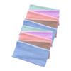 10Pcs Makeup Remover Washcloths Reusable Face Towels for Women Fleece Facial Cleansing Cloths Random Colors view 1