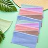 10Pcs Makeup Remover Washcloths Reusable Face Towels for Women Fleece Facial Cleansing Cloths Random Colors view 4