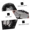 Beavorty 10pcs Elastic Hair Snood Women Hair Bun Holders Mesh Design Medium Comfortable Dancers Nurses and Professional Use view 4