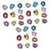 Beavorty 30pcs Hair Scrunchies for Girls Gradation Headdress Hair Ties Fashionable Women view 1