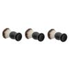 Beavorty 3pcs Beard Styling Tool Plastic Beard Brush Mustache Comb Men's Shave Brush for Daily Cleaning view 1
