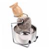 Angoily 2sets Beard Grooming Kit for Men Shaving Tool Bowl Brush Beard Care Accessories view 4