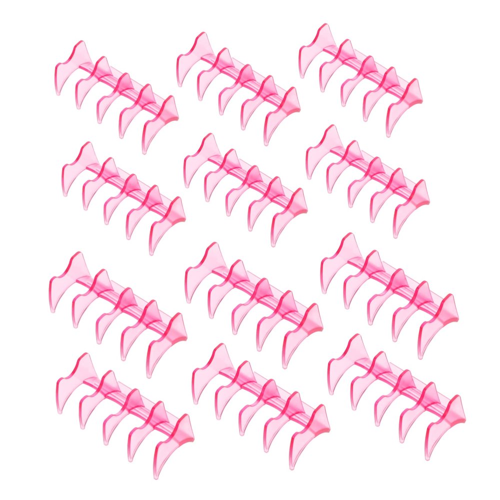 balacoo 30pcs Salon Barber Perm Insulation Clip Holder Bar Hair Curling Rods Hair Perming Tool